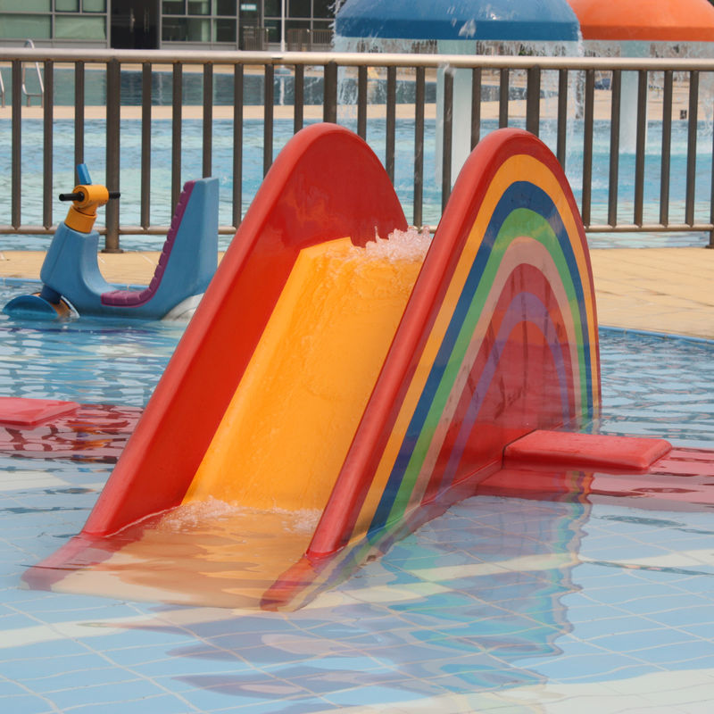 RD1020 Multicolor Outdoor Splash Park Splash Pad Park voor interactief plezier