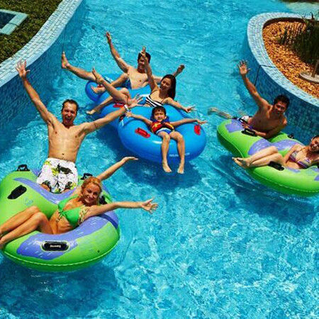 Gezinsvriendelijk Avontuurpark Lazy River met 200 capaciteit Langzame snelheid En Lifeguard toezicht