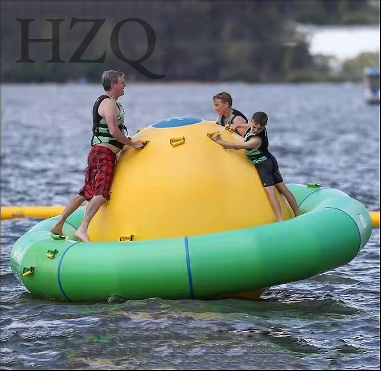 Ervaar onvergetelijk plezier met onze vliegende schijf opblaasbaar speelgoed voor waterparken