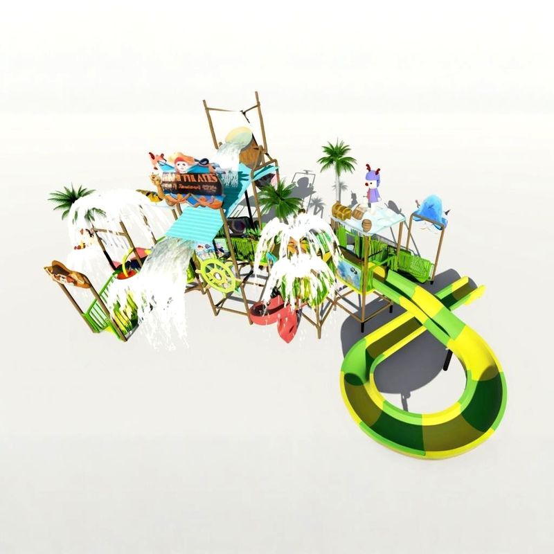 Custom Outdoor Water Playground Design voor gezinnen Creëer herinneringen voor een leven lang