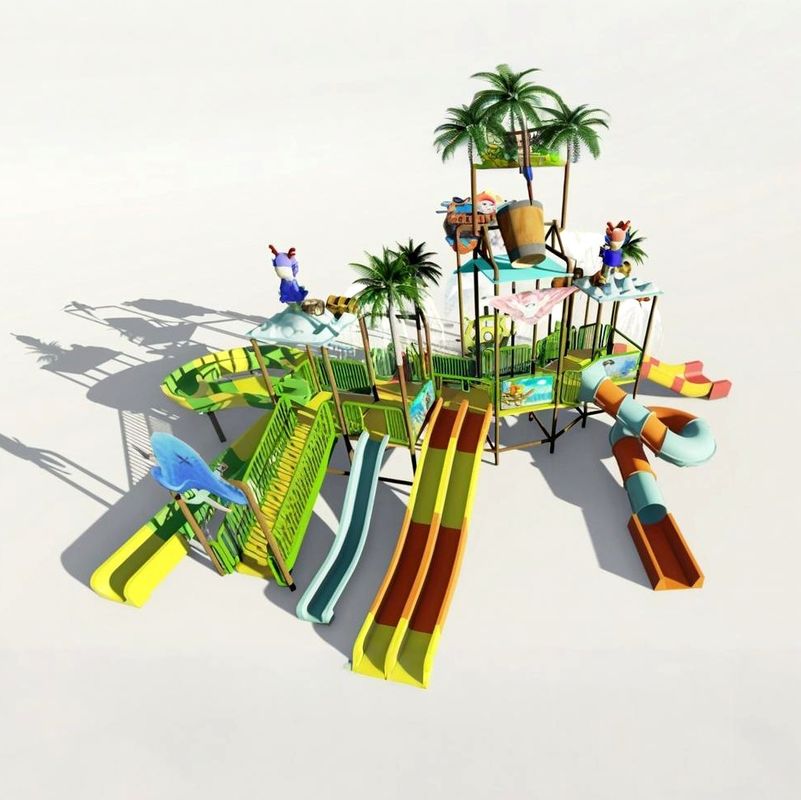 Custom Outdoor Water Playground Design voor gezinnen Creëer herinneringen voor een leven lang